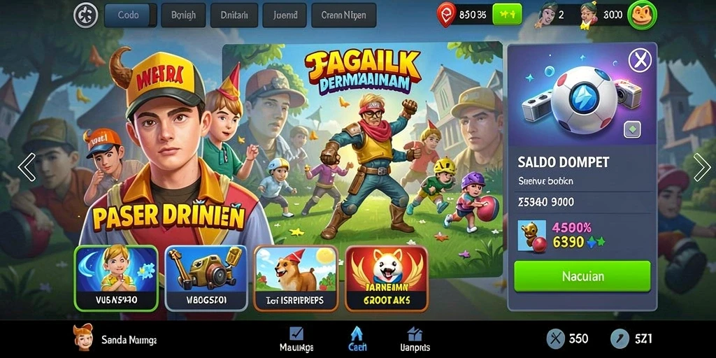 bos5000 - Mode multiplayer yang memungkinkan bersaing dengan teman.